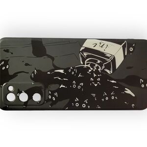 Firm Silicone Case for Samsung S20FE, Black Cats